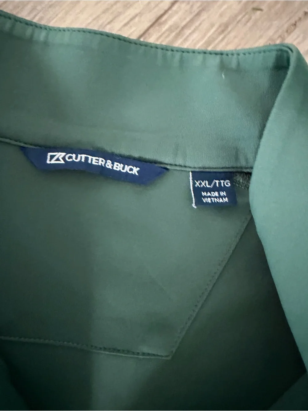 GCSAA Cutter & Buck Forest Green Collared Shirt